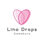 La ()さんのアクセサリーブランド「Lino Drops Kamakura」のロゴへの提案