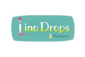 nobo (kitamuran)さんのアクセサリーブランド「Lino Drops Kamakura」のロゴへの提案