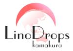 arc design (kanmai)さんのアクセサリーブランド「Lino Drops Kamakura」のロゴへの提案
