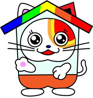book_end0さんの住宅メーカーのネコのキャラクターへの提案