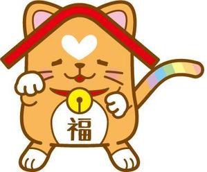 安達まぴこ (adachimapiko)さんの住宅メーカーのネコのキャラクターへの提案