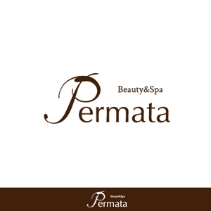 enj19 (enj19)さんのアジアンバリエステ「Beauty&Spa Permata」のロゴへの提案