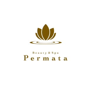 exoticalullabyさんのアジアンバリエステ「Beauty&Spa Permata」のロゴへの提案