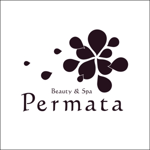 cham (space1981)さんのアジアンバリエステ「Beauty&Spa Permata」のロゴへの提案