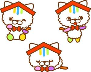 ミウラ (miura03)さんの住宅メーカーのネコのキャラクターへの提案