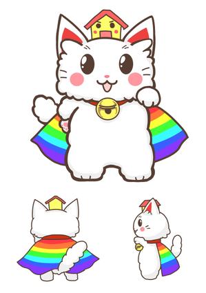 橘　卯サ岐 ()さんの住宅メーカーのネコのキャラクターへの提案