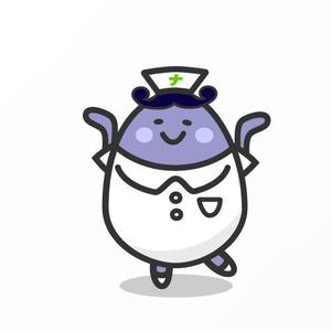 Jelly (Jelly)さんの野菜の茄子がナース（看護師）服を着ているキャラクター（なす子）への提案
