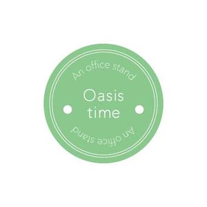 さんの新事業 オフィス向け無人のコンビニ「Oasis time」のロゴへの提案