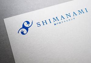 Riku5555 (RIKU5555)さんの新規イタリアン料理店「SHIMANAMI」のロゴへの提案