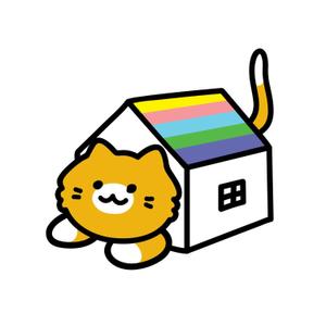 momoe (momoe_n)さんの住宅メーカーのネコのキャラクターへの提案