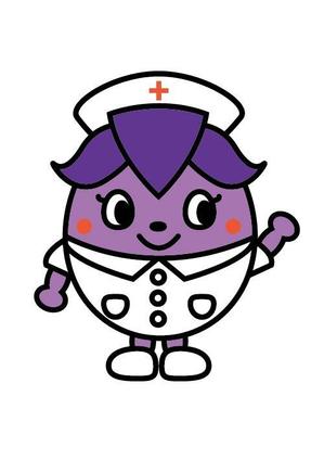 U-coroさんの野菜の茄子がナース（看護師）服を着ているキャラクター（なす子）への提案