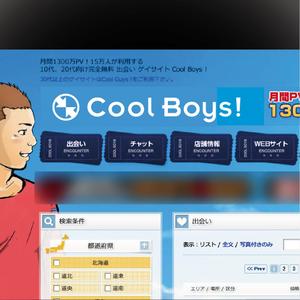 saitu (saitu)さんの同性愛者向け出会いサイト(Cool Boys !)のロゴ作成への提案