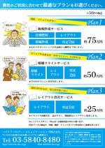 大西 龍也 (0024tf)さんのマニュアル作成サービス紹介チラシ両面（A4 2ページ）のデザイン制作　※ベース原稿ありへの提案