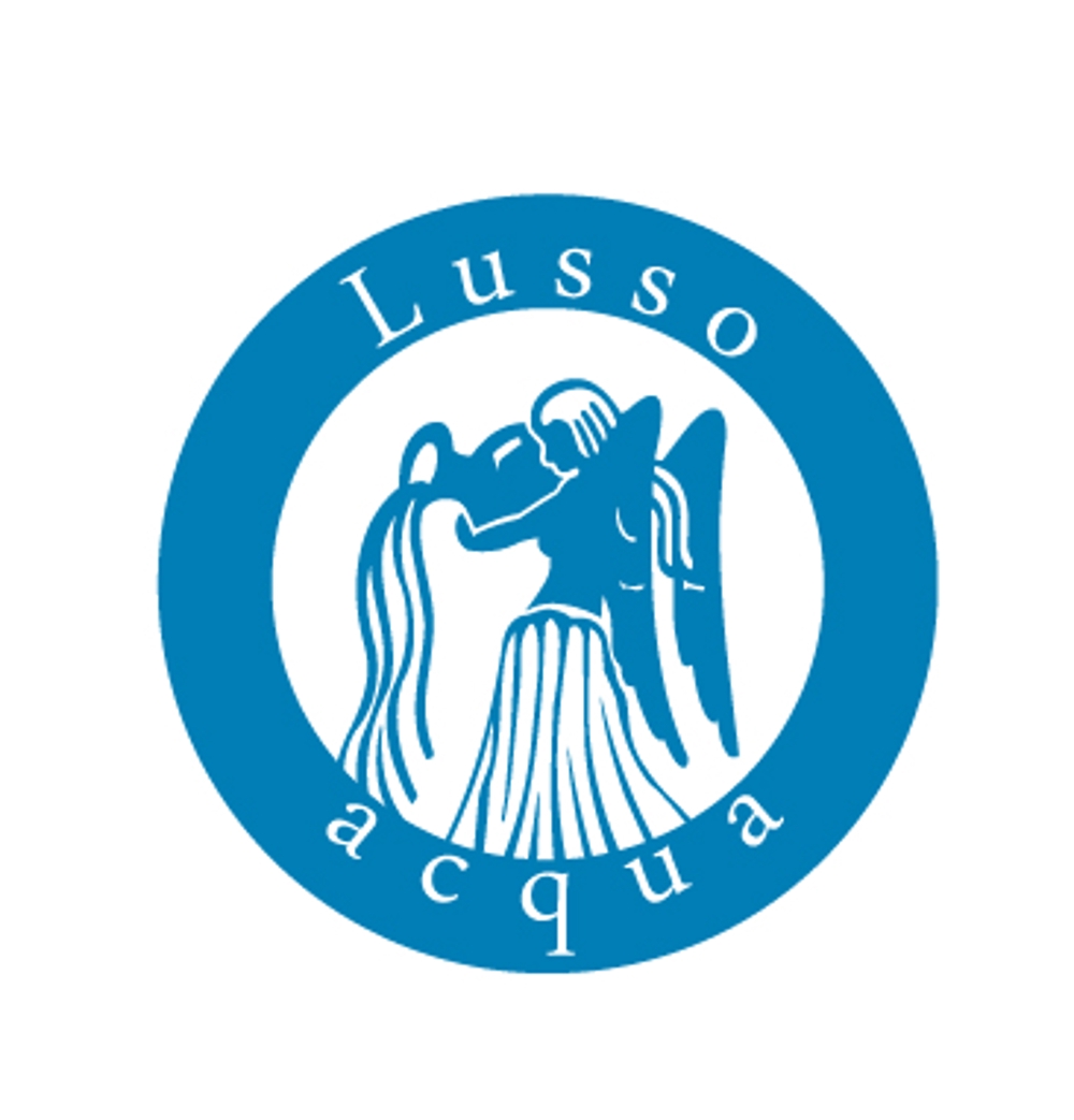新会社「Lusso acqua」ロゴマーク