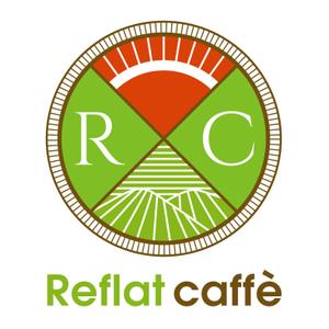 yu_fuji (yu_fuji)さんのフレッシュジュースの「Reflat caffe」カフェのロゴへの提案