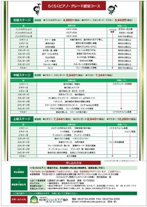 mados (mados)さんの趣味でピアノを楽しみたい中高年向け、出演者募集チラシ（A４・両面・ラフ案あり）への提案