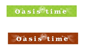 arc design (kanmai)さんの事業所内無人コンビニ売店「Oasis time」の看板への提案