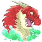 aoiringoさんのゲームに登場するモンスターのイラスト(ドラゴンの頭)への提案
