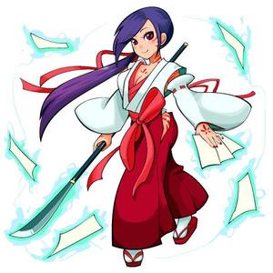 三木 (Gess)さんのゲームに登場するモンスターのイラスト(巫女モンスター)への提案