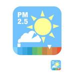 トモクマ (monokuma)さんのiPhone Android アプリ「大気汚染予報（PM2.5と黄砂の予測）」のアイコンへの提案
