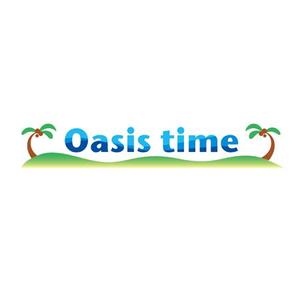yakumo8 ()さんの新事業 オフィス向け無人のコンビニ「Oasis time」のロゴへの提案