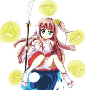 yumi0536さんのゲームに登場するモンスターのイラスト(巫女モンスター)への提案