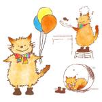 ゆん (cocoiro3)さんの住宅メーカーのネコのキャラクターへの提案