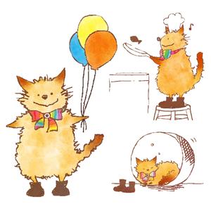 ゆん (cocoiro3)さんの住宅メーカーのネコのキャラクターへの提案