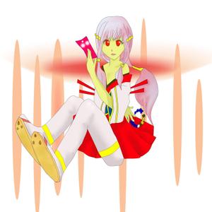 kimiokunさんのゲームに登場するモンスターのイラスト(巫女モンスター)への提案