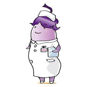 ikdnodeさんの野菜の茄子がナース（看護師）服を着ているキャラクター（なす子）への提案