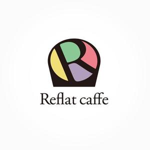 bukiyou (bukiyou)さんのフレッシュジュースの「Reflat caffe」カフェのロゴへの提案