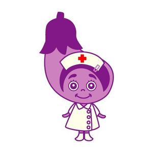moon1058 (moon1058)さんの野菜の茄子がナース（看護師）服を着ているキャラクター（なす子）への提案