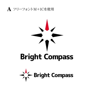 ロゴ研究所 (rogomaru)さんの物販会社「株式会社Bright Compass」のロゴへの提案