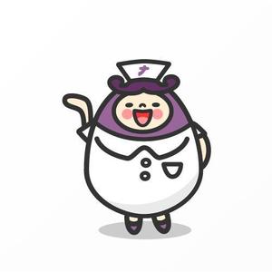 Jelly (Jelly)さんの野菜の茄子がナース（看護師）服を着ているキャラクター（なす子）への提案