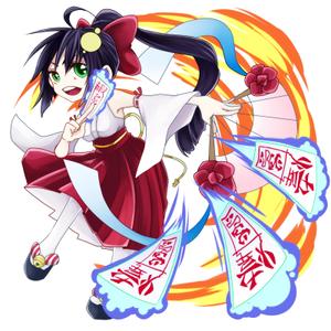 はづきりん (Haduki-Rin)さんのゲームに登場するモンスターのイラスト(巫女モンスター)への提案