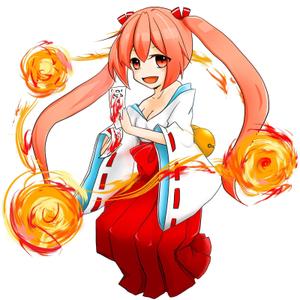 アルト (721yuu)さんのゲームに登場するモンスターのイラスト(巫女モンスター)への提案