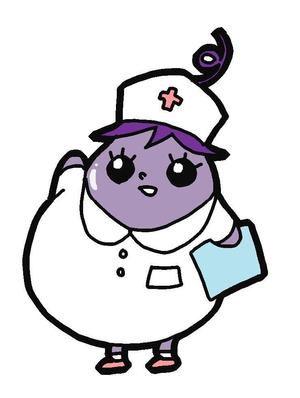 moonchild1230 (moonchild1230)さんの野菜の茄子がナース（看護師）服を着ているキャラクター（なす子）への提案