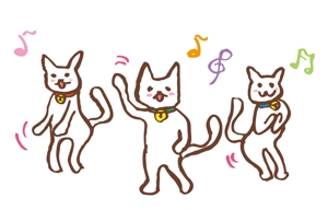 taka (takanko)さんの2足歩行の猫のイラストへの提案