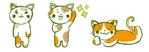 シェル (nanako_0721)さんの2足歩行の猫のイラストへの提案