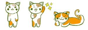 シェル (nanako_0721)さんの2足歩行の猫のイラストへの提案