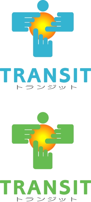 SUN DESIGN (keishi0016)さんの障がい者就労移行支援事業所トランジットのロゴへの提案
