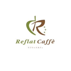 sasakid (sasakid)さんのフレッシュジュースの「Reflat caffe」カフェのロゴへの提案