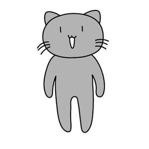 akseku (akseku)さんの2足歩行の猫のイラストへの提案