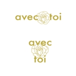 ATARI design (atari)さんのアパレルショップ『avec toi』のロゴへの提案