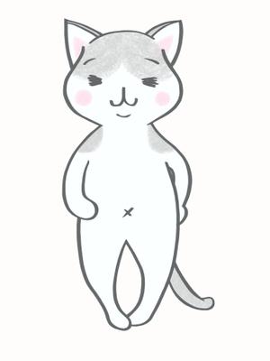 meico (meico-kanbayashi)さんの2足歩行の猫のイラストへの提案