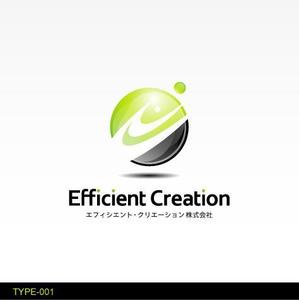 Not Found (m-space)さんの電子機器メーカー　「Efficient Creation: 和名 エフィシエントクリエーション」ロゴ一式への提案