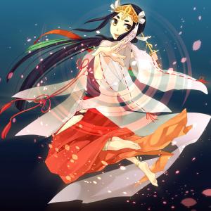緒図 ()さんのゲームに登場するモンスターのイラスト(巫女モンスター)への提案