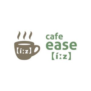 Yolozu (Yolozu)さんのカフェ「cafe ease」のロゴへの提案