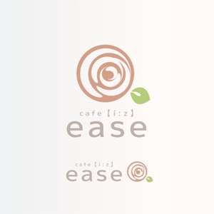 mogurintai7 (mogurintai7)さんのカフェ「cafe ease」のロゴへの提案