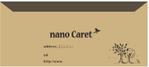 yyama (youkoue78)さんのネットショップ「nano Caret^」の封筒のデザインへの提案